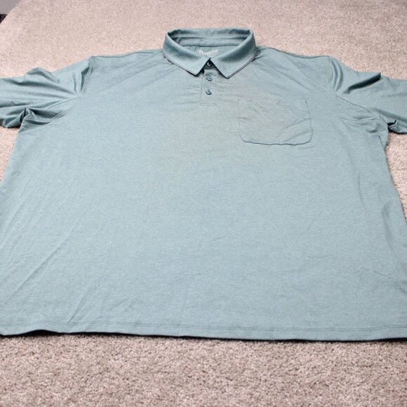 Duluth Polo Shirt Mens 3XL XXXL Green Pressure Cooker Standard Fit S/S w/ Pocket - Picture 3 of 14